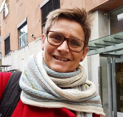Direktør i Norges Husflidslag og styreleiar i Kulturalliansen, Marit Jacobsen, på veg til lanseringa av den nye stortingsmeldinga om kulturpolitikk. - Det blir spennande å høyre hva Trine Skei Grande vil med kulturlivet framover. Måtte frivilligheit…