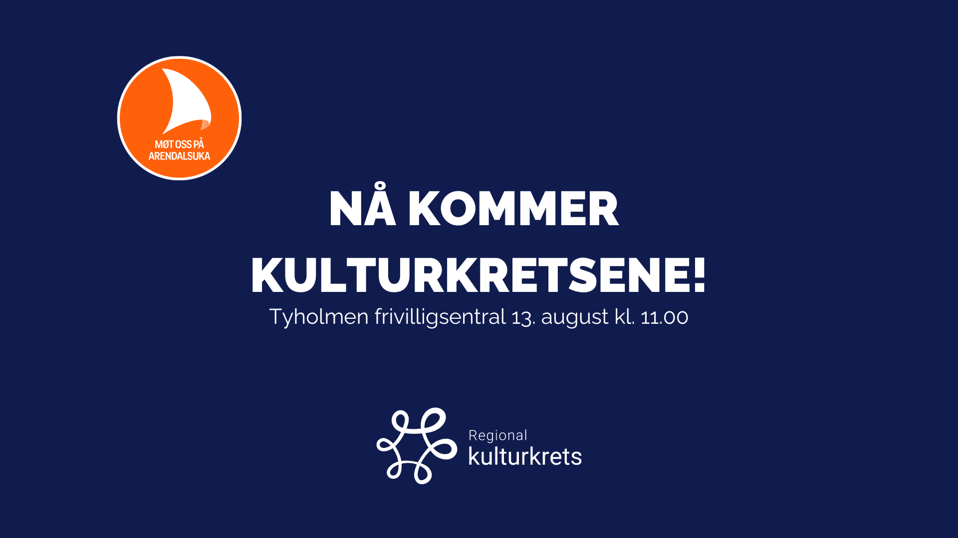 Arendalsuka: Nå kommer kulturkretsene!